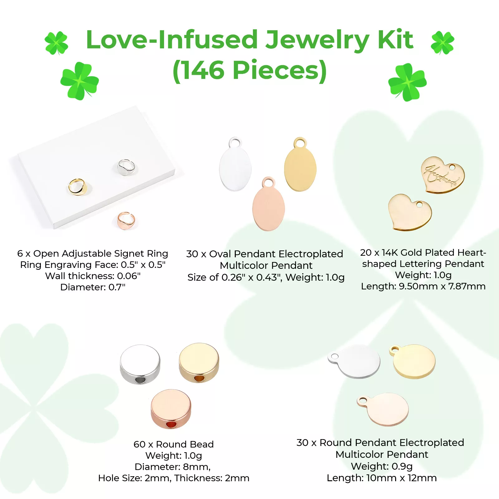 xTool Love-Infused Jewelry Kit (146pcs) - Image 3