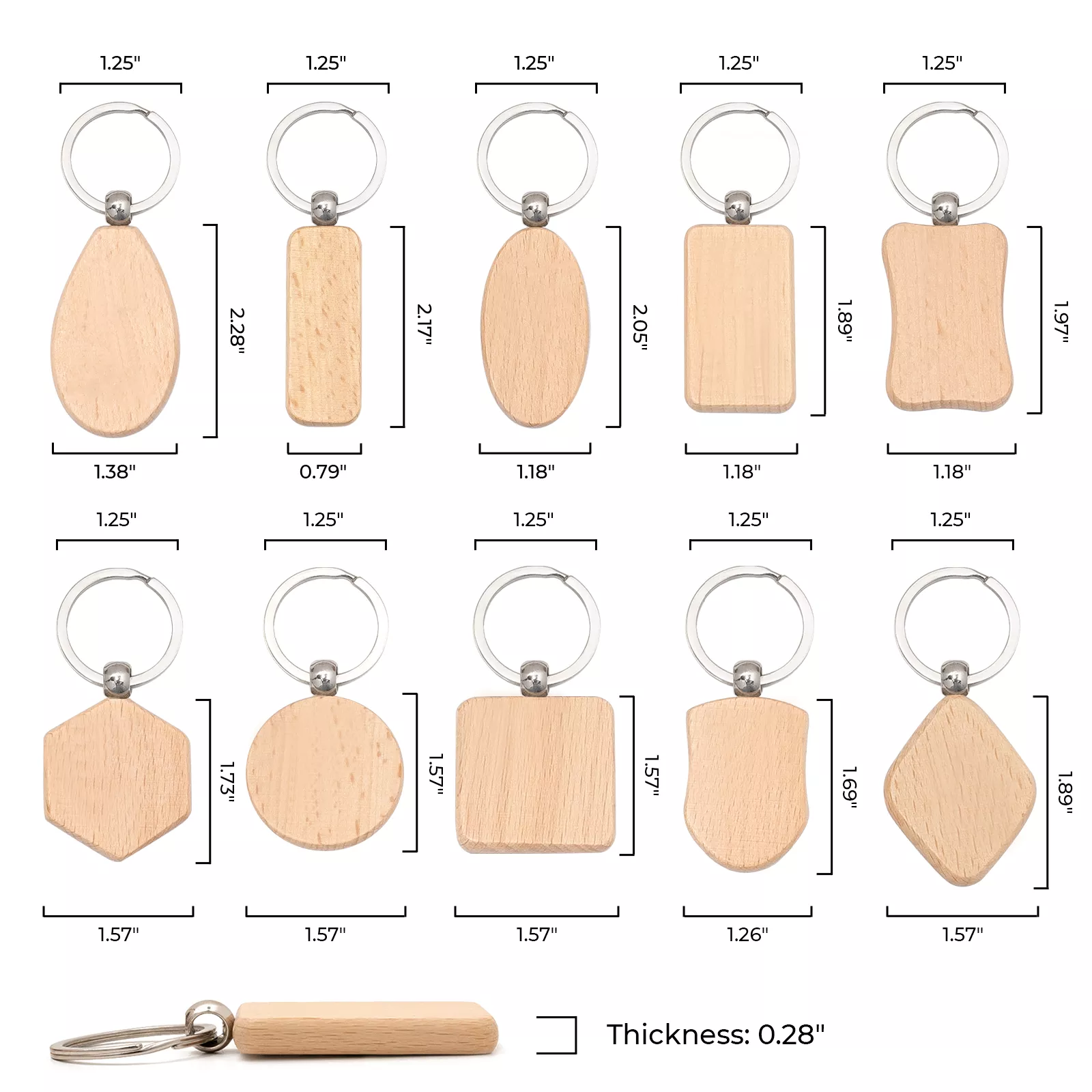xTool Materials DIY Kit (102pcs) - Image 4