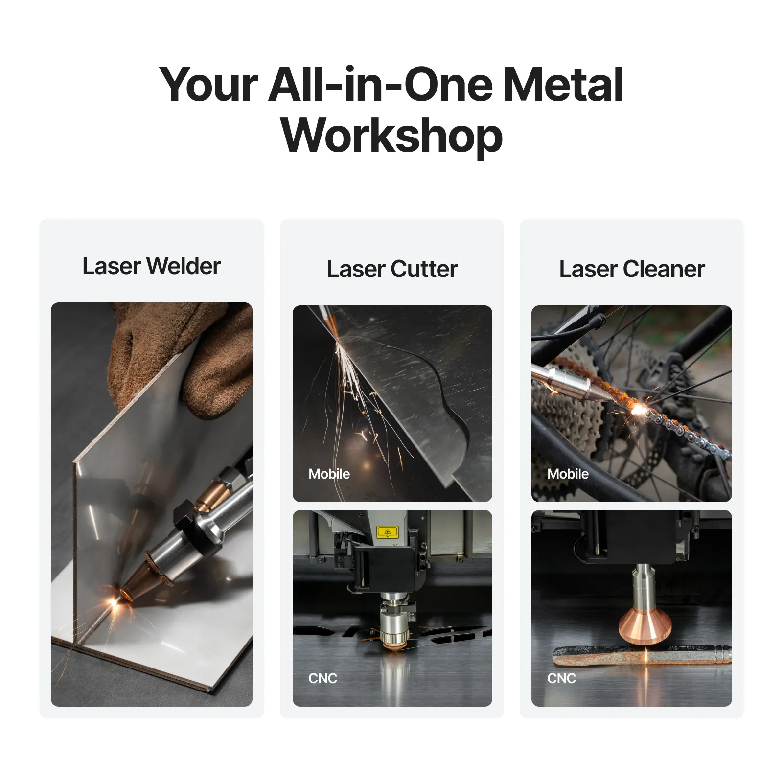 xTool MetalFab Laser Welder/ CNC Cutter - Image 5