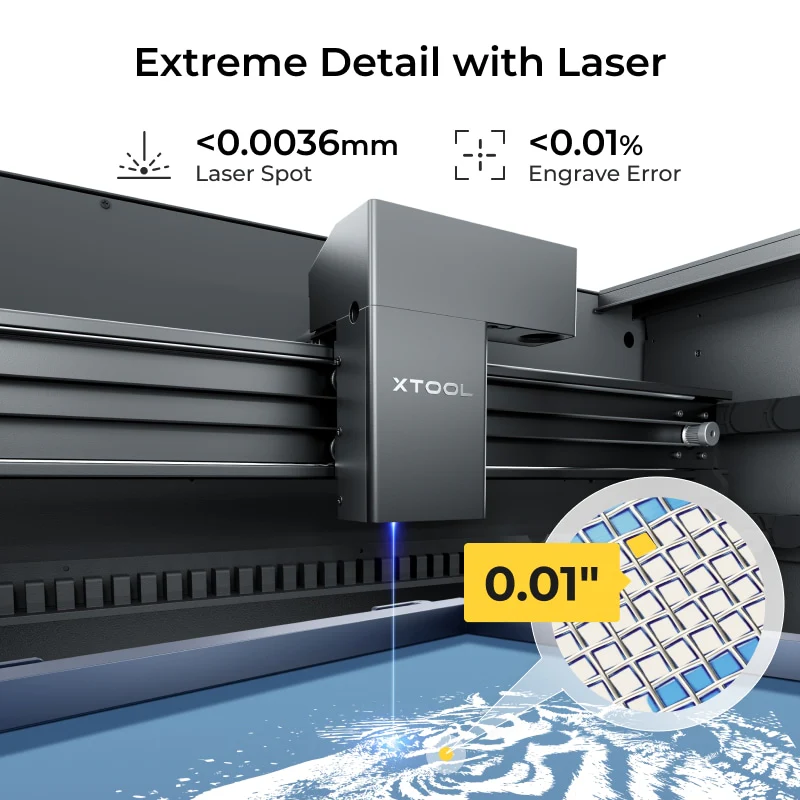 xTool P2S Screen Printing Kit: Solution with Laser for Education - Image 6