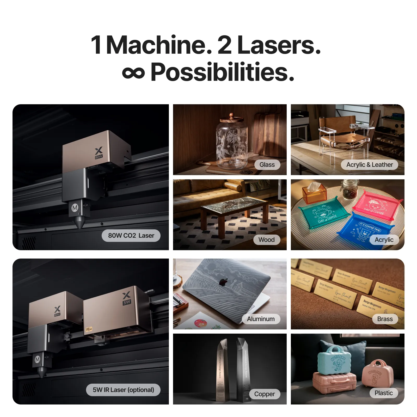 xTool P3 80W Flagship CO2 Laser Cutter with Intelligent Automation - Image 10