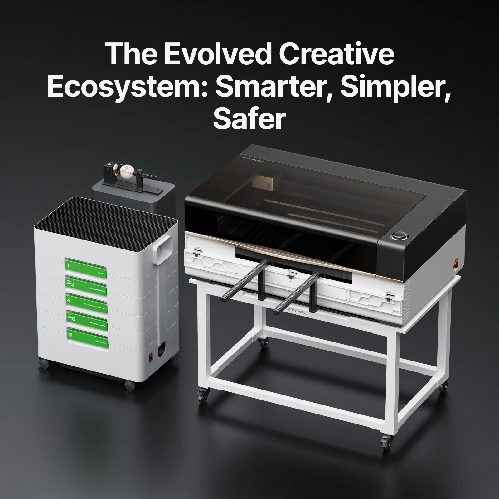 xTool P3 80W Flagship CO2 Laser Cutter with Intelligent Automation - Image 18
