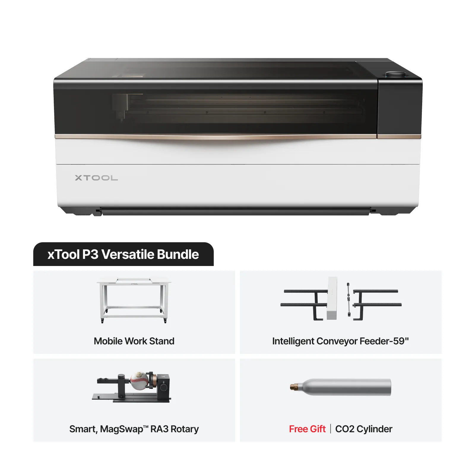 xTool P3 80W Flagship CO2 Laser Cutter with Intelligent Automation - Image 20