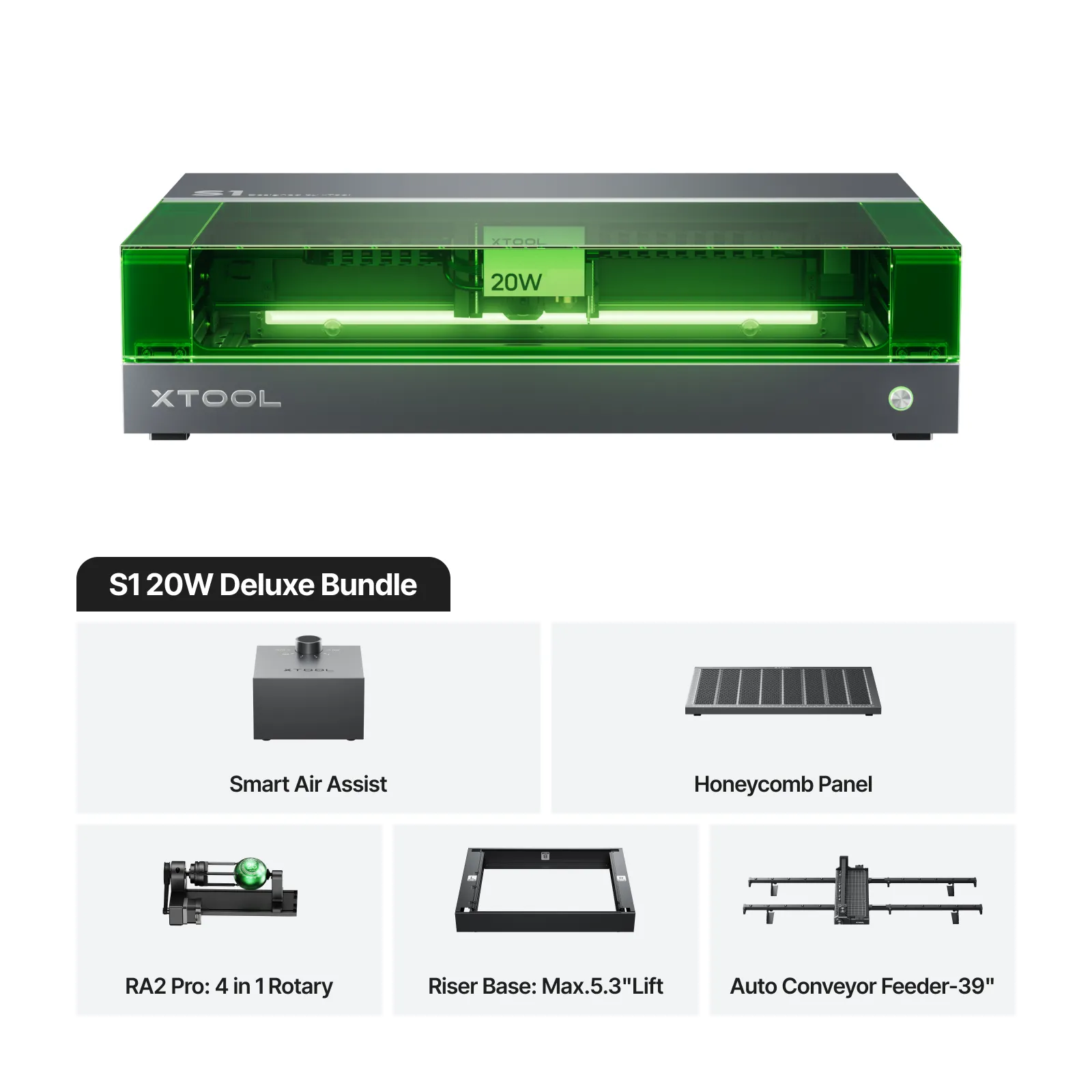 xTool S1 Enclosed Diode Laser Cutter - Image 19