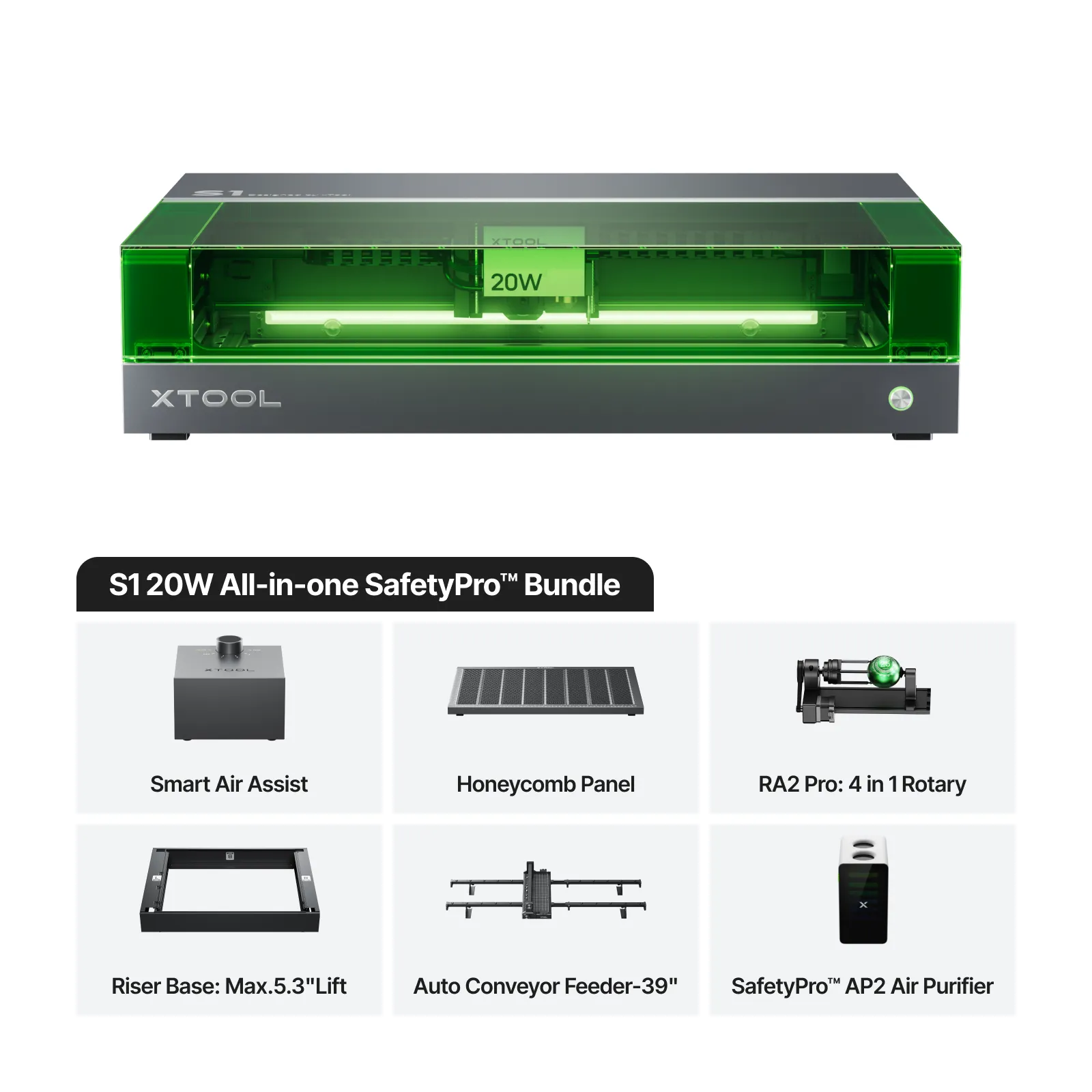 xTool S1 Enclosed Diode Laser Cutter - Image 20