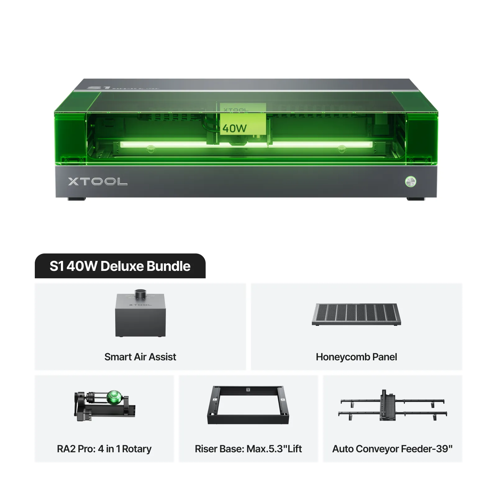 xTool S1 Enclosed Diode Laser Cutter - Image 22