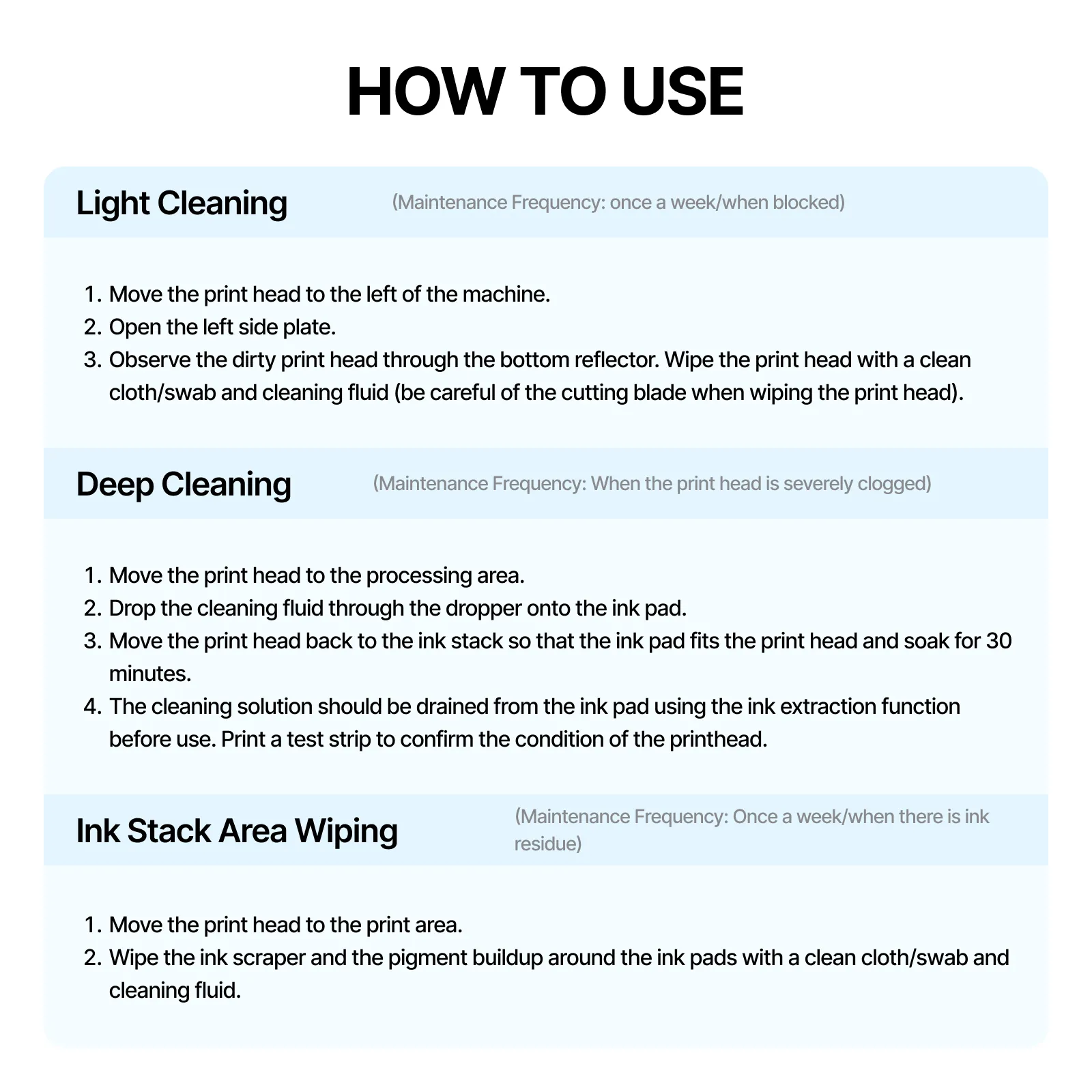 100ml Apparel Printer Cleaning Fluid - Image 3