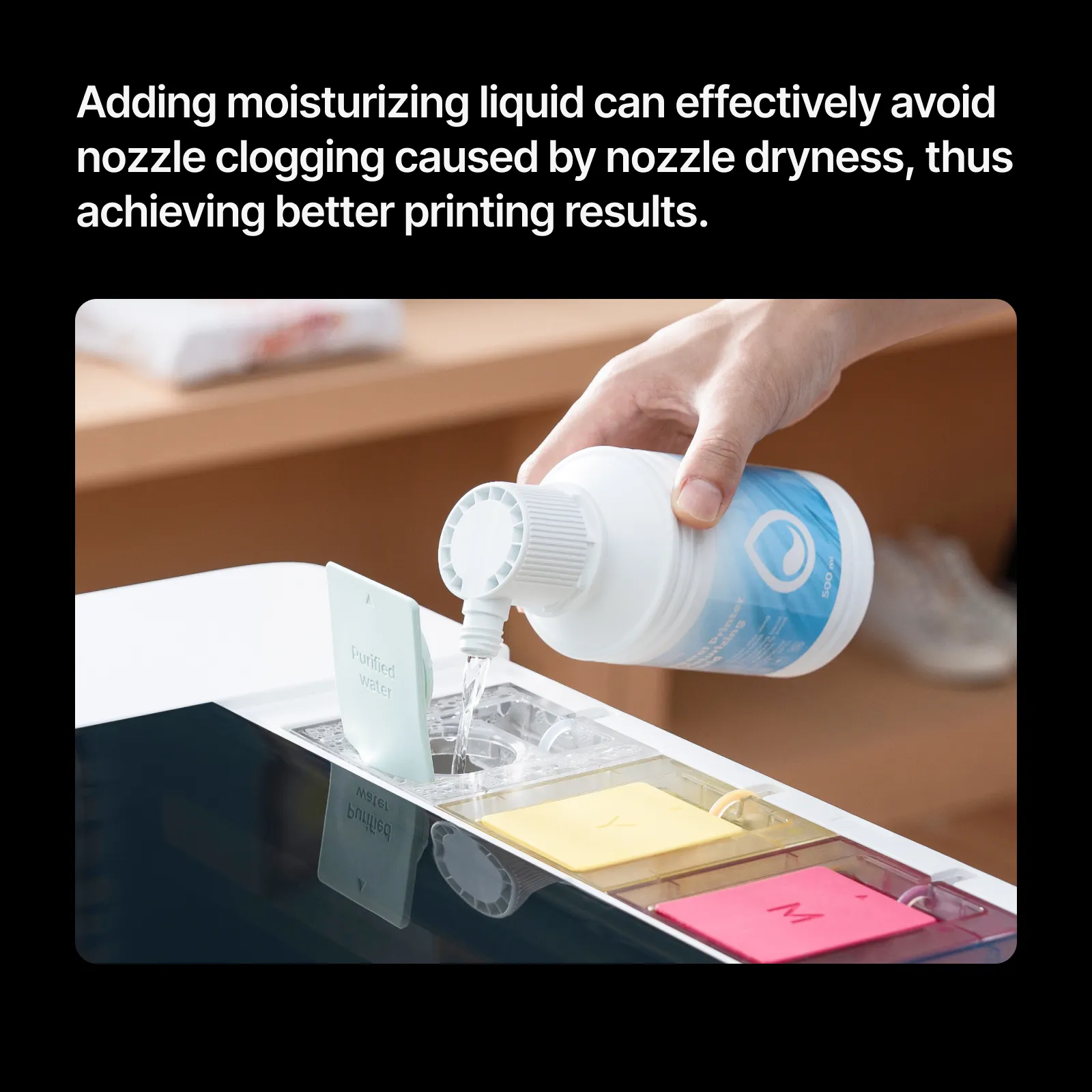 500ml Apparel Printer Moisturizing Liquid - Image 3