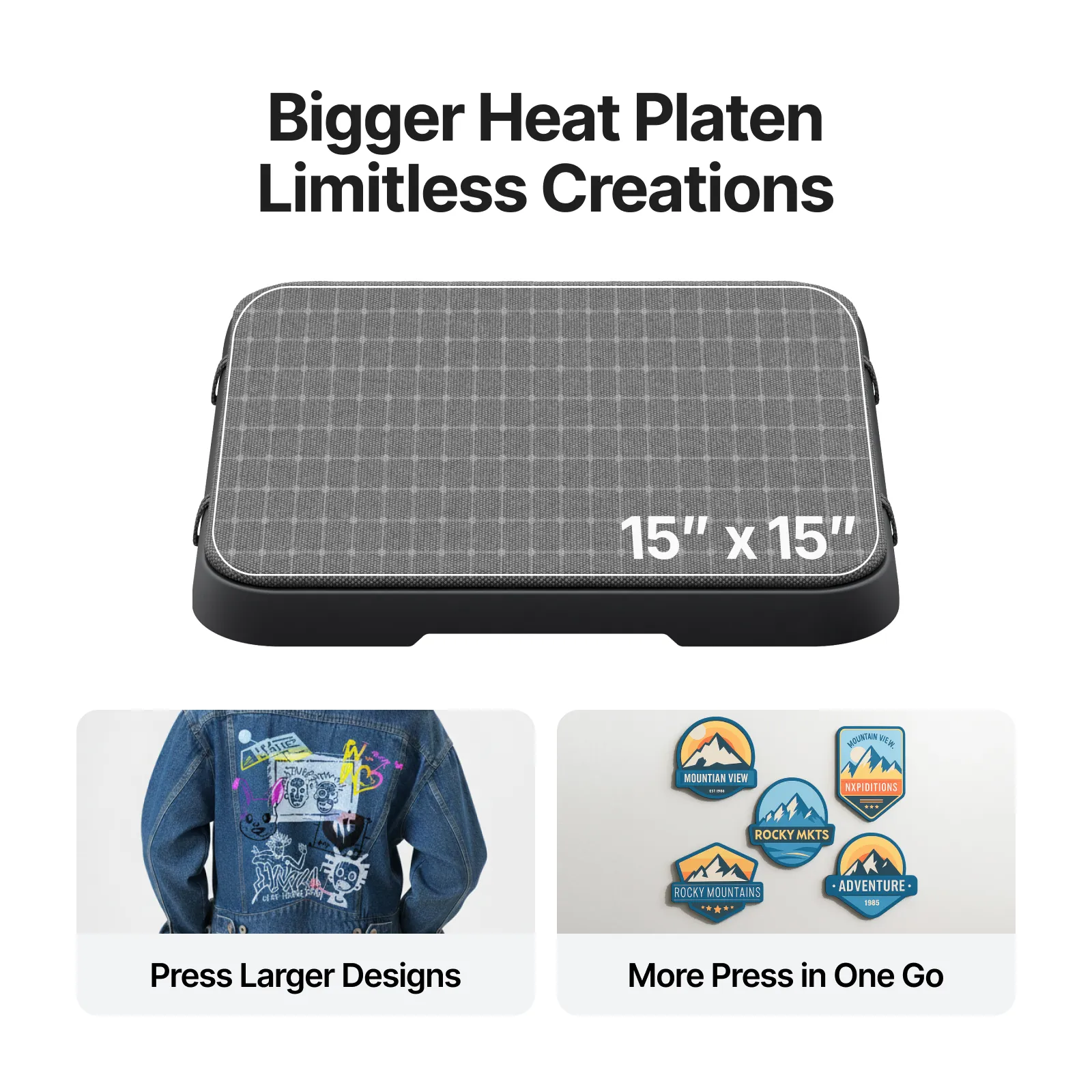 xTool Selected HP2 Auto Heat Press with 15” x 15” Platen - Image 5