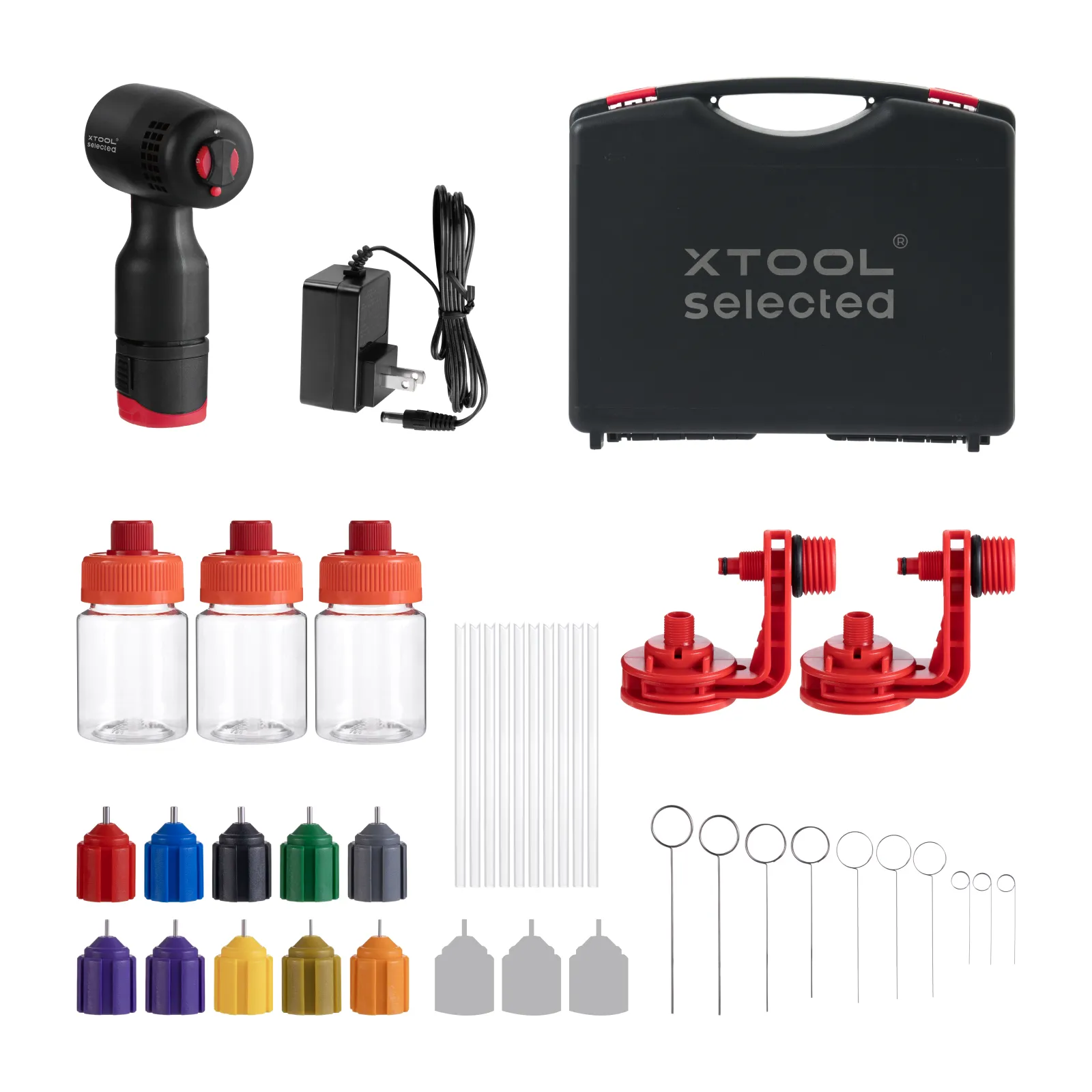 xTool Selected SnapSpray Airbrush Kit for Laser Crafters with Fast Color Switching - Image 10