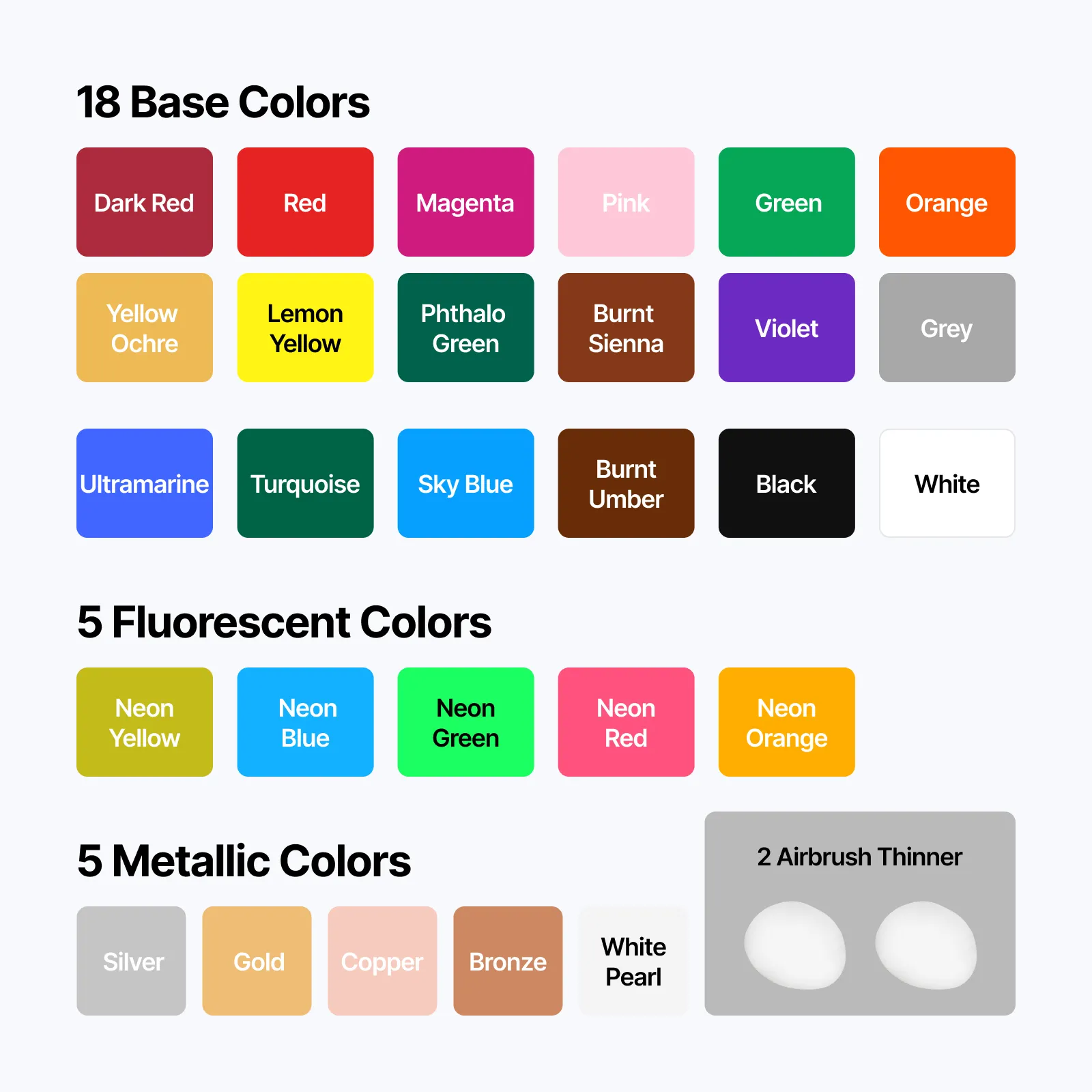 xTool Selected SnapSpray Airbrush Kit for Laser Crafters with Fast Color Switching - Image 14