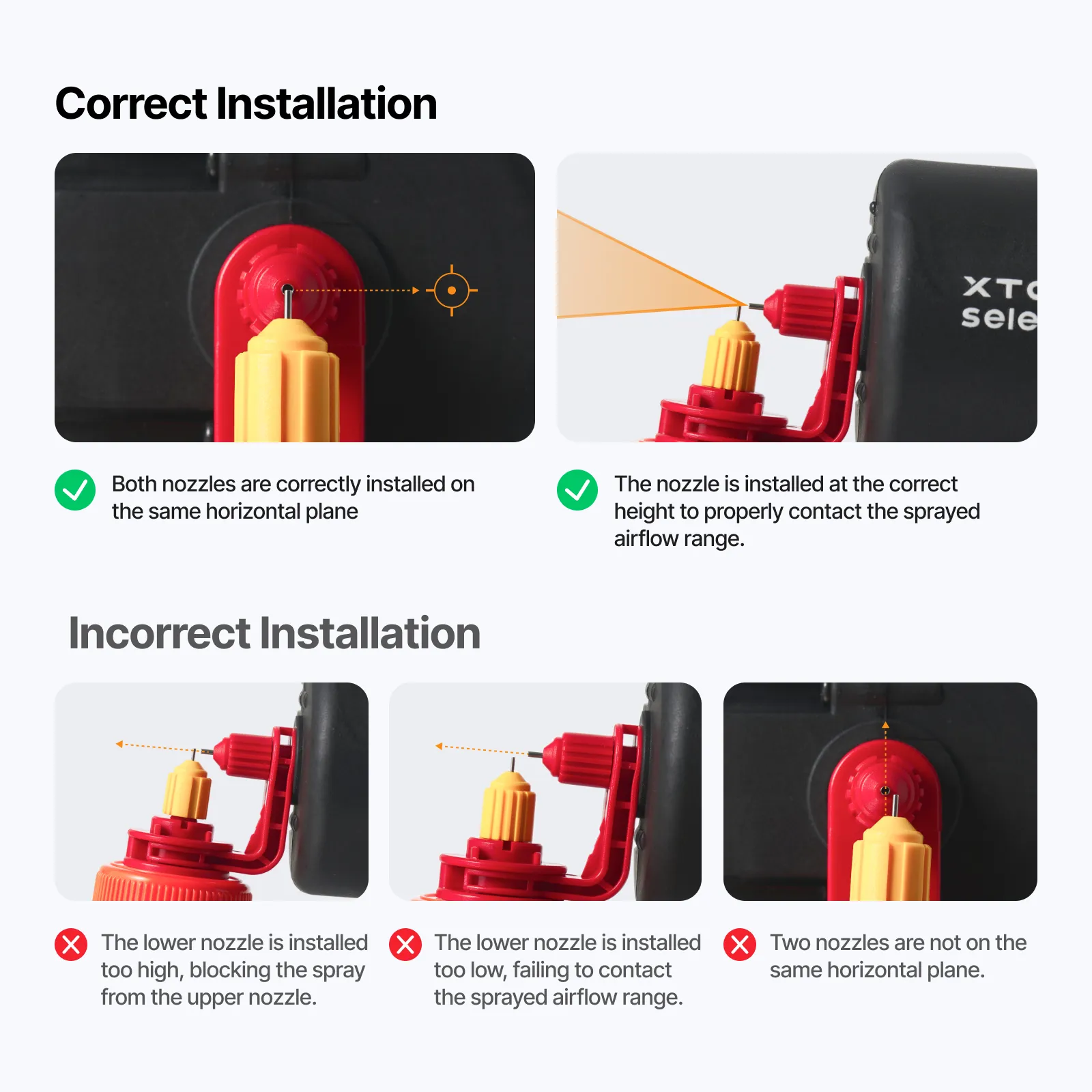 xTool Selected SnapSpray Airbrush Kit for Laser Crafters with Fast Color Switching - Image 7